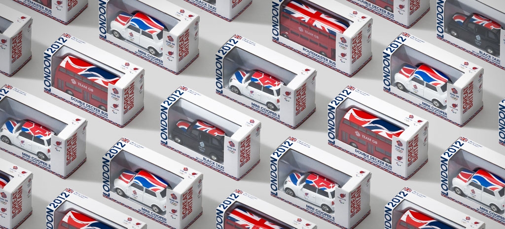 Product graphics and pack design - Team GB London 2012 Olympics