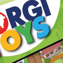 Corgi Toys packaging design and identity