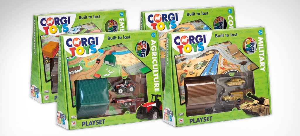 Packaging design - Corgi Toys