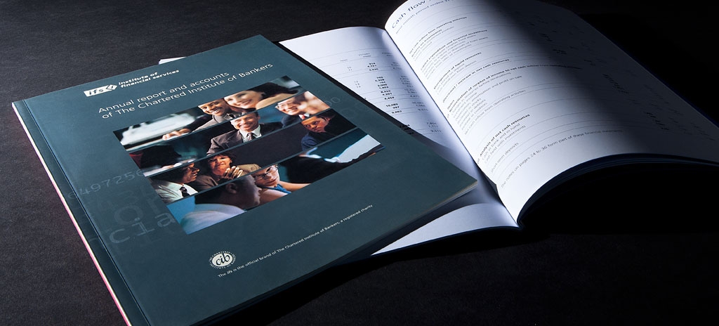 Annual report design - Institute of Financial Services